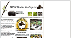 Desktop Screenshot of mustvanilla.com
